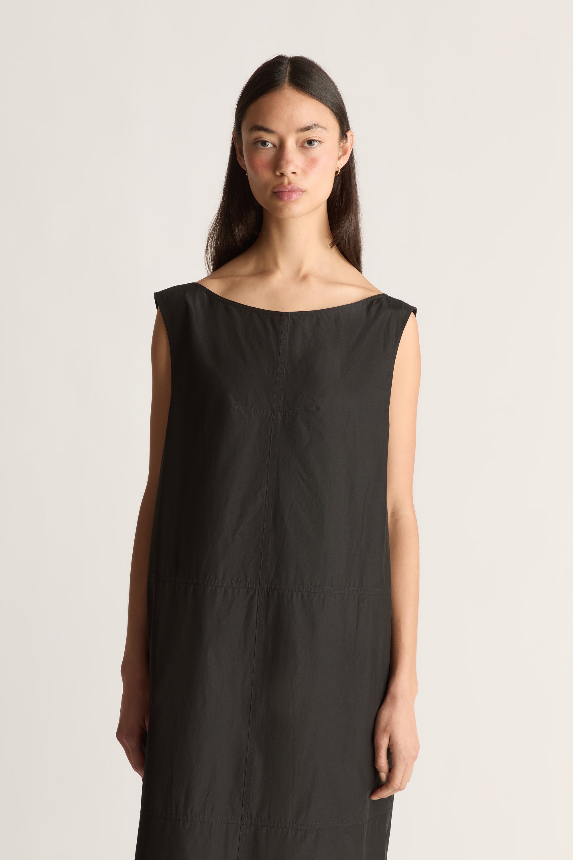 Nina Silk Ruffle Dress