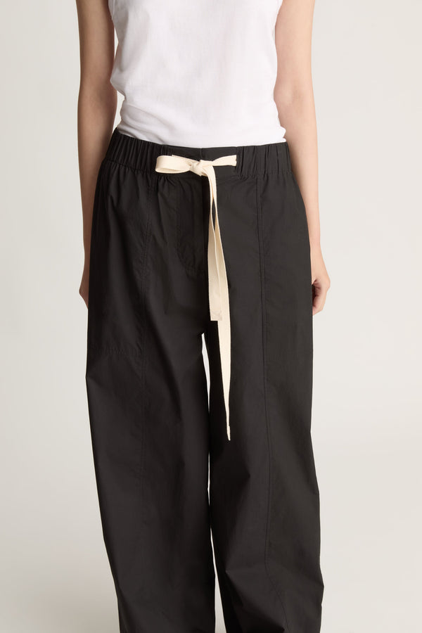 LM Poplin Wide Leg Pant