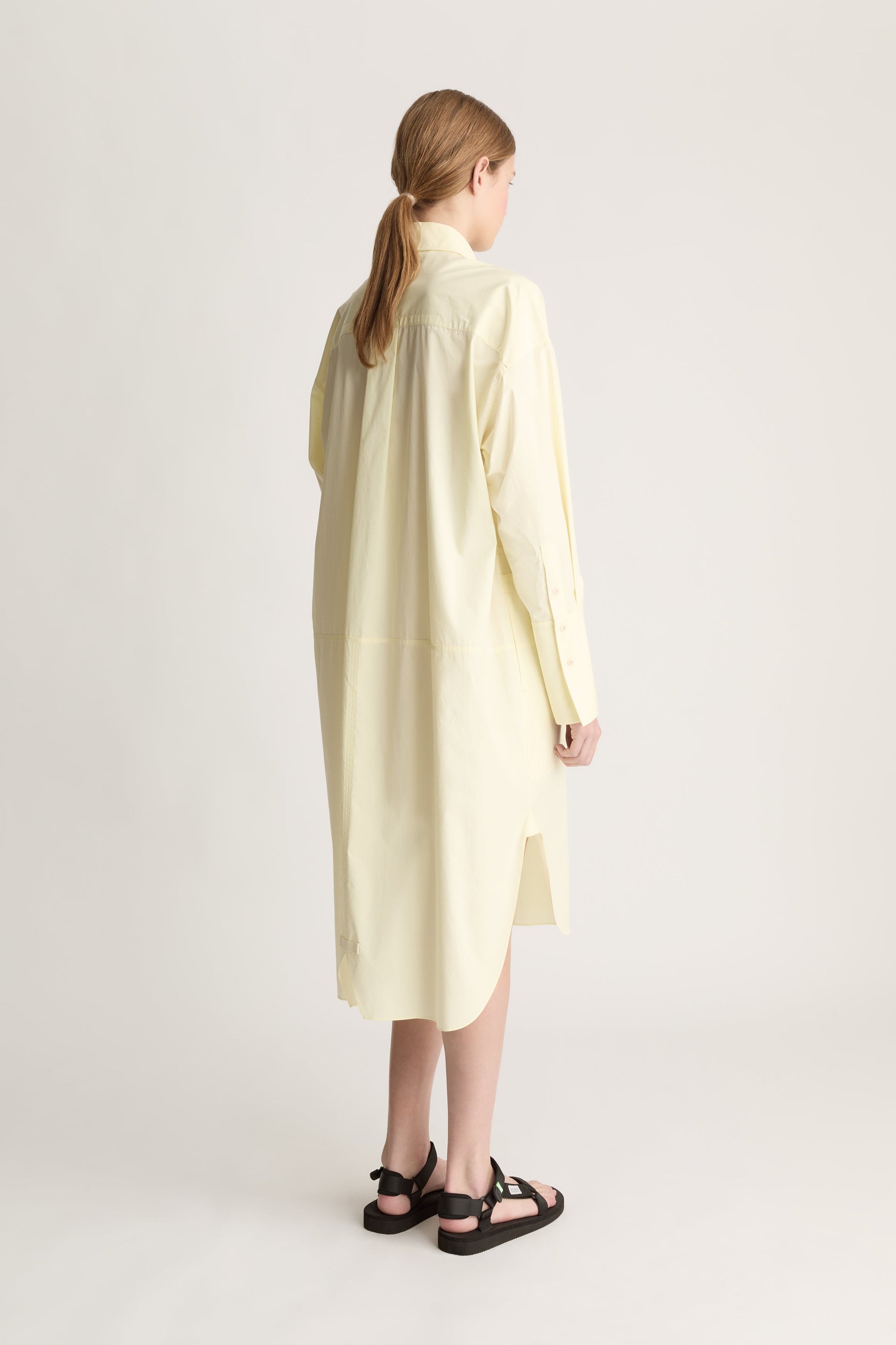 LM Poplin LS Shirt Dress