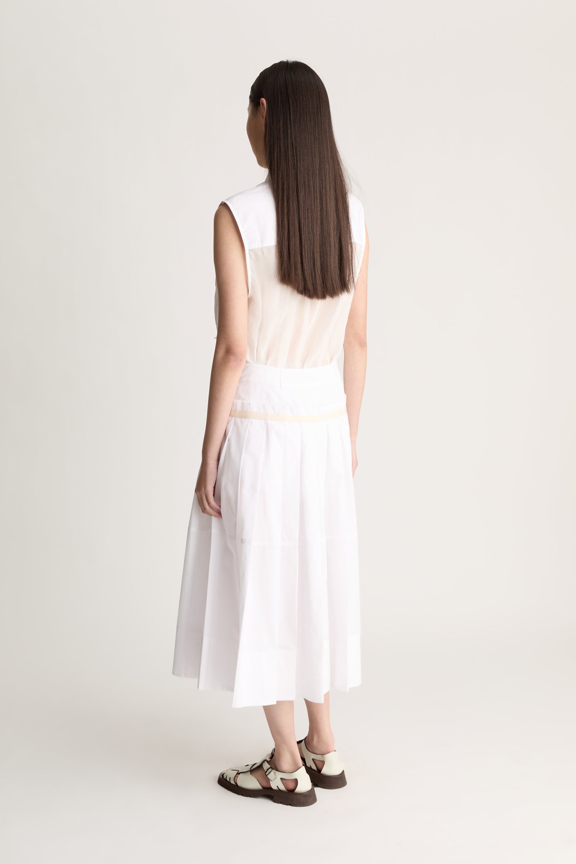 Charlotte Pleat Skirt