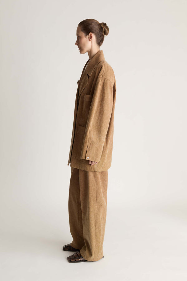 Lenny Canvas Pea Coat