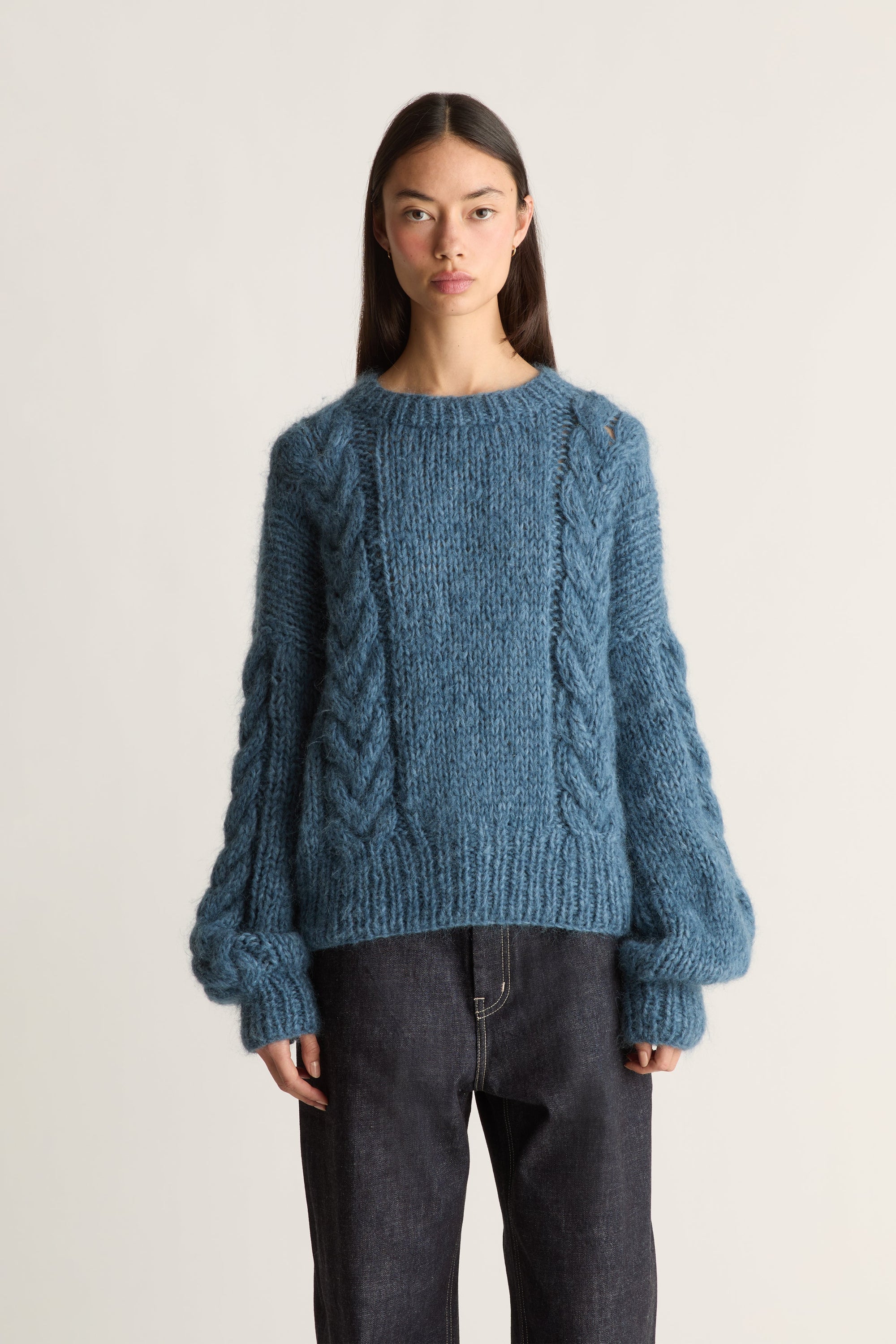 Frisson Hand Knit Crewneck