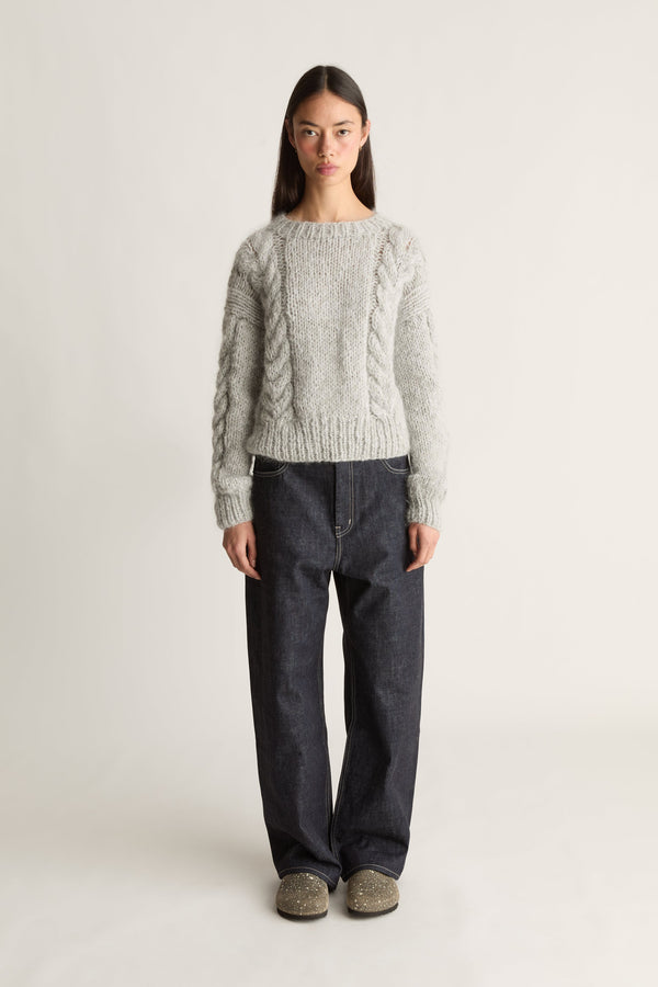 Frisson Hand Knit Crewneck