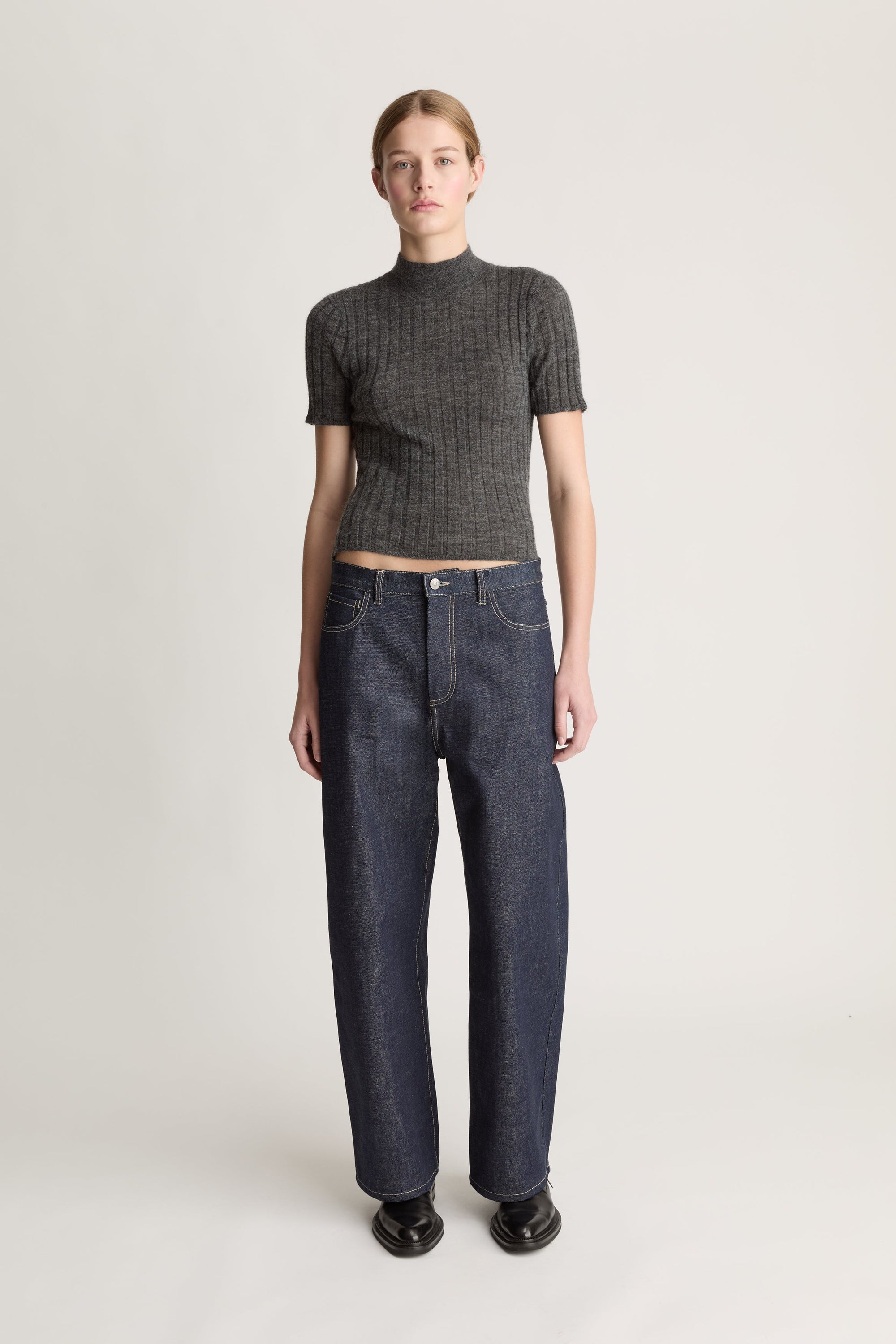 Maya Ribbed Tee