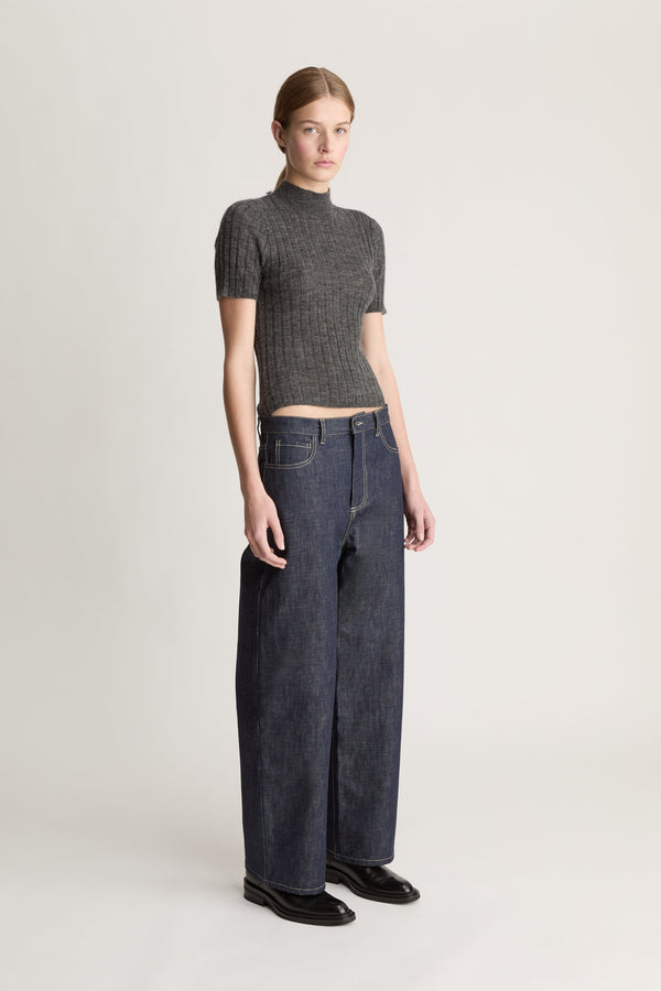 Maya Ribbed Tee
