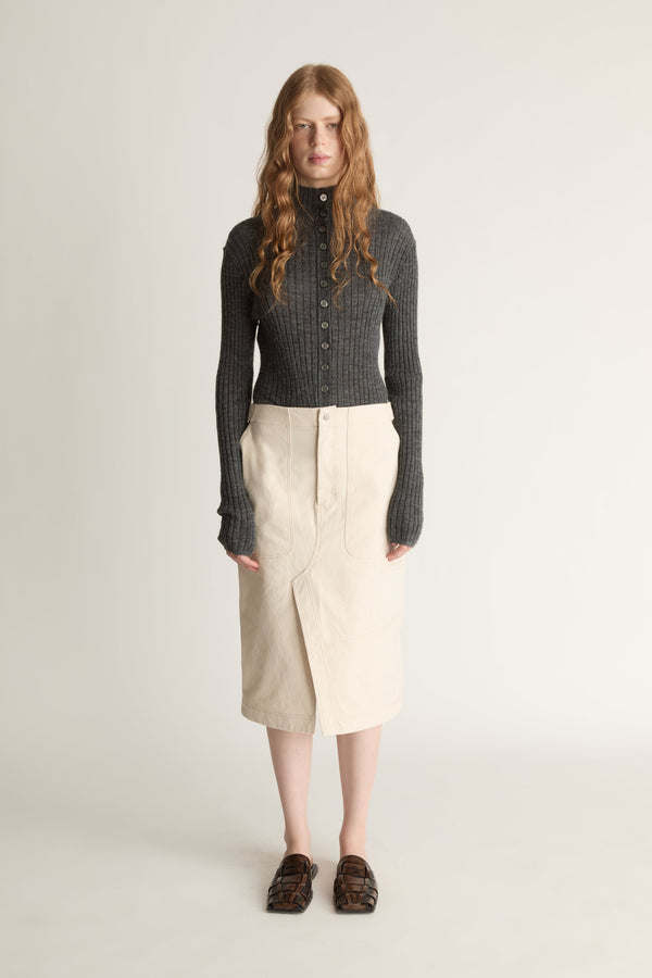 Lenny Canvas Worker Skirt
