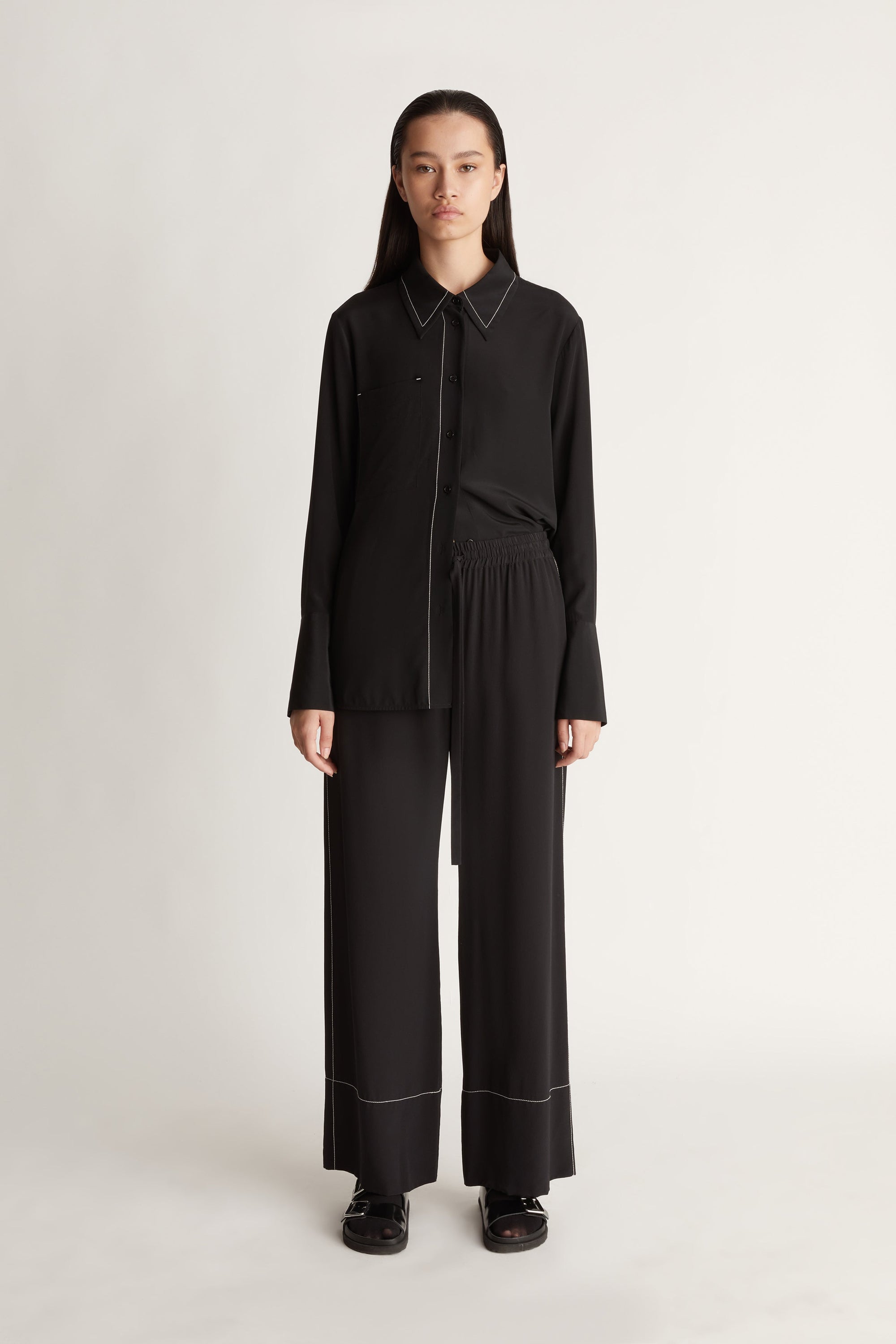 Cassini Pant in Black