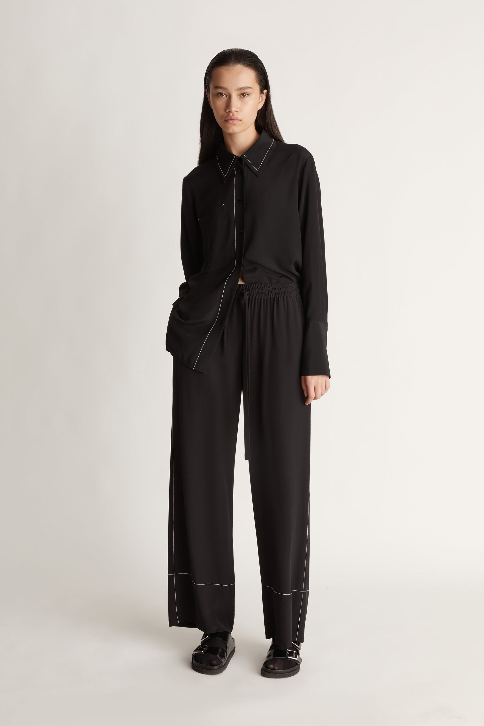 Cassini Pant in Black