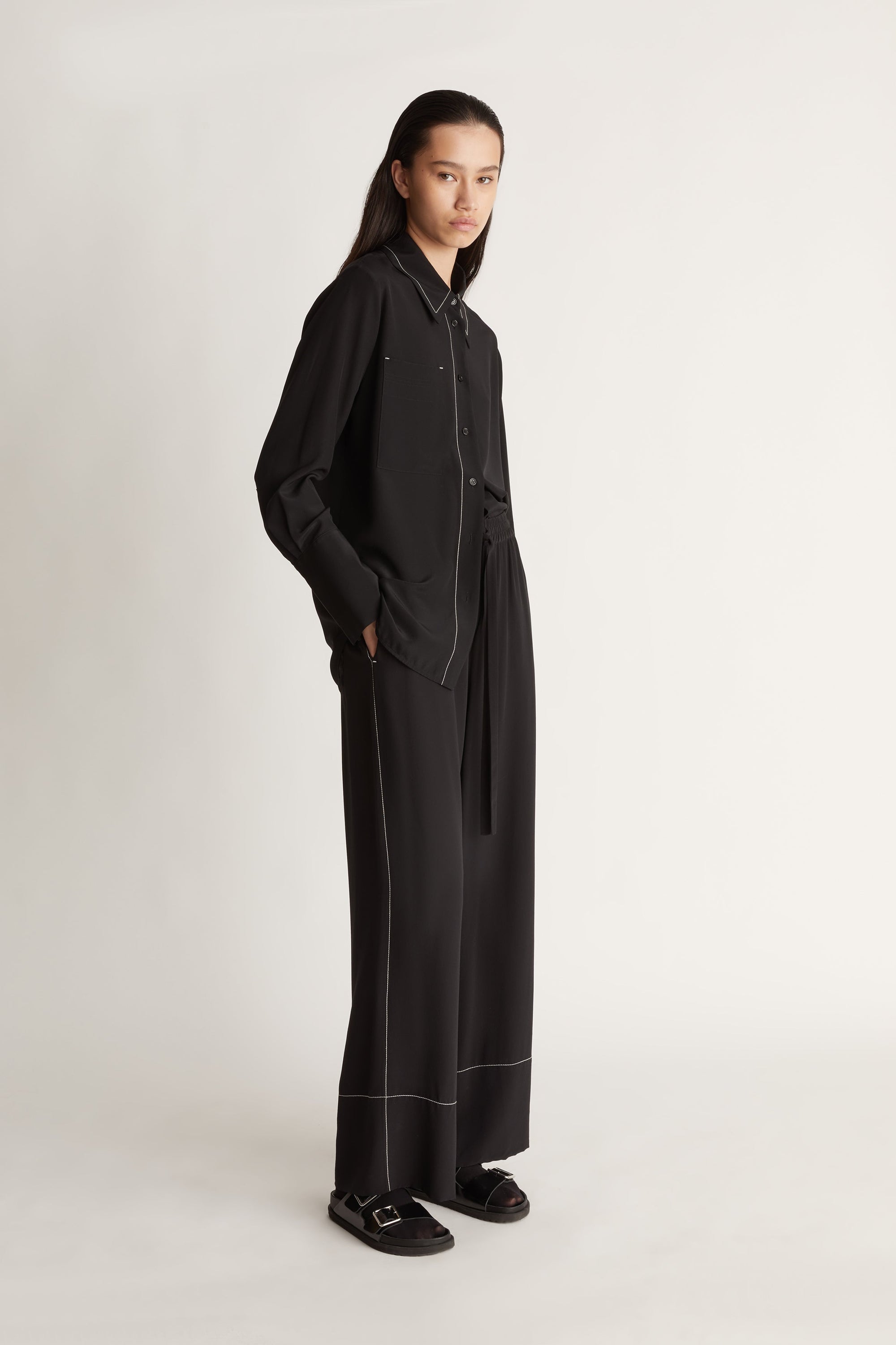 Cassini Pant in Black