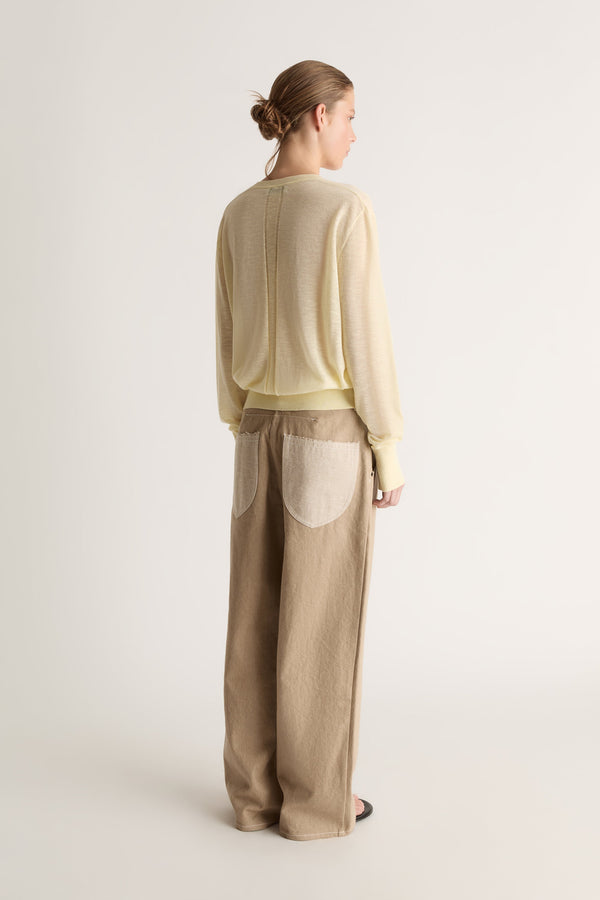 Aino Knit V Neck Sweater