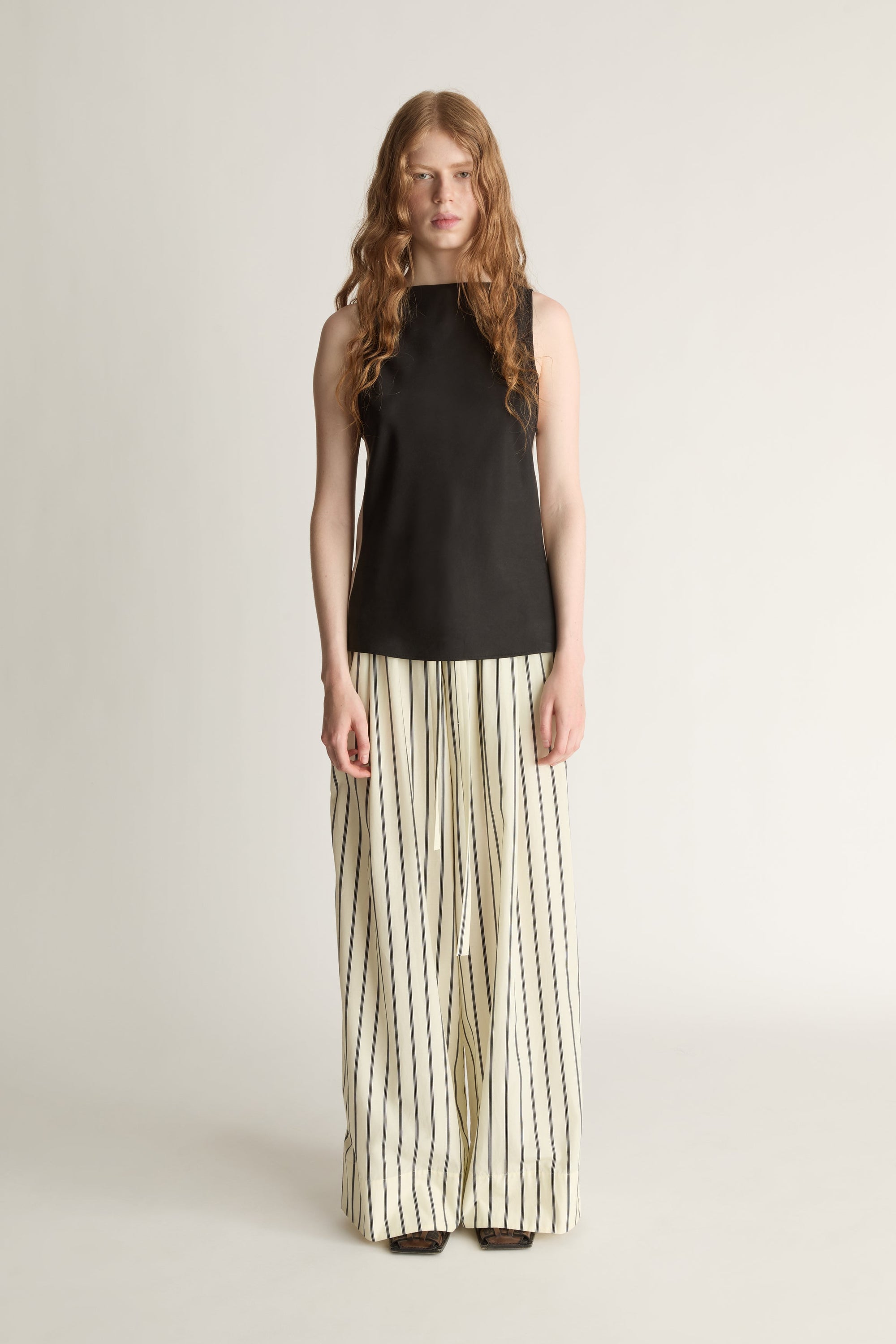 Ava Silk Cotton Pant