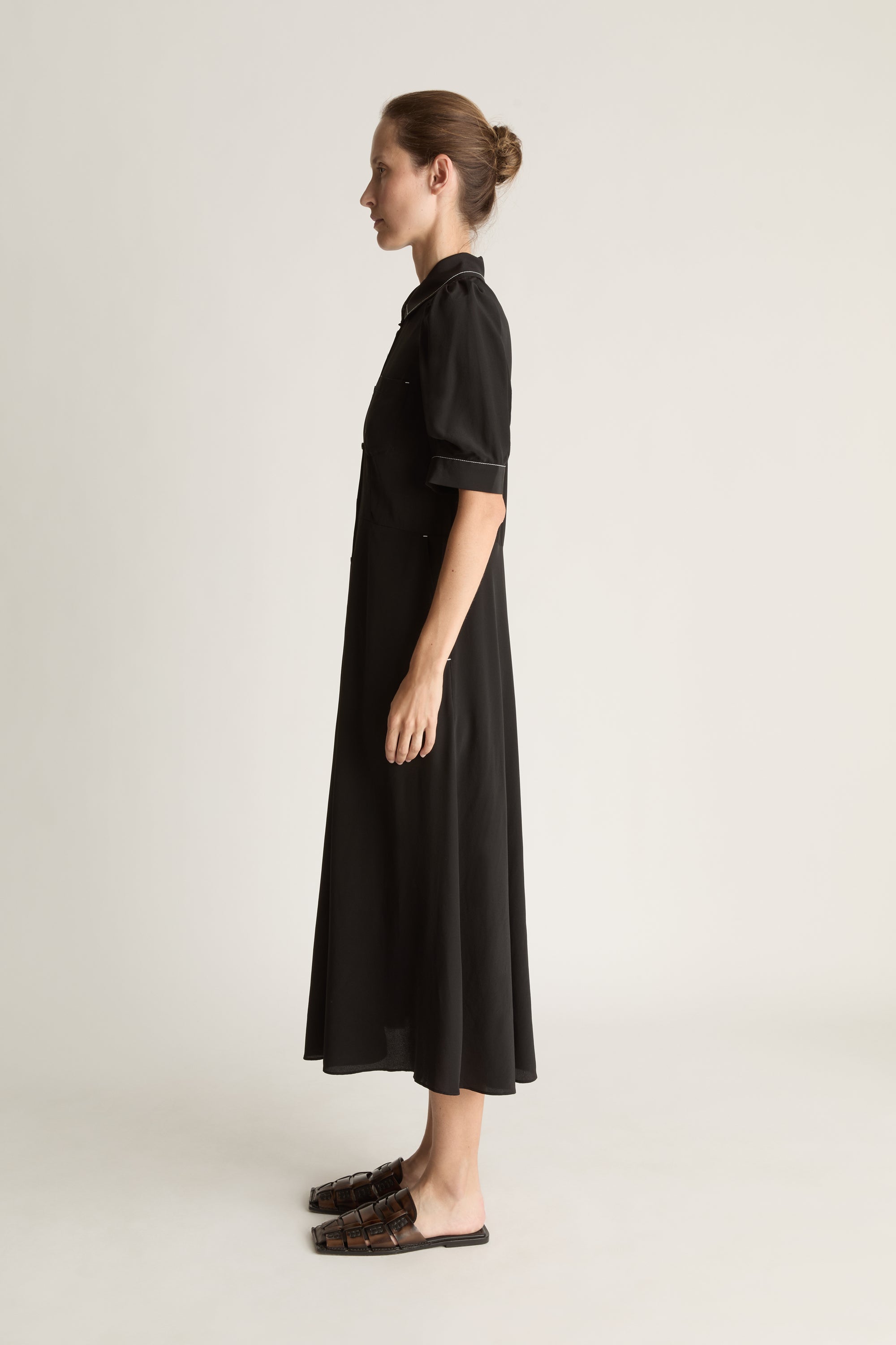 Cassini Short Sleeve Dress