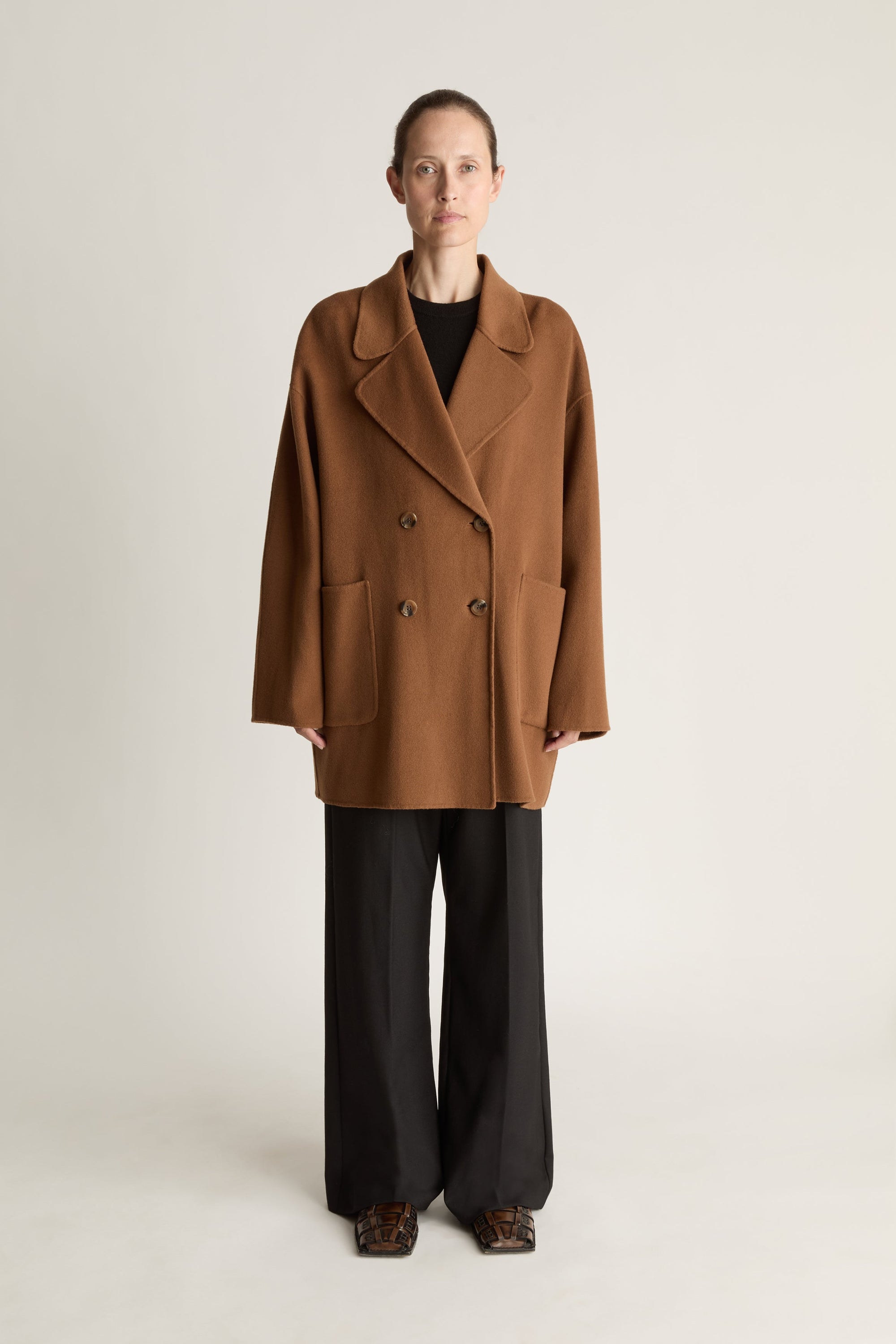 Florentine Cashmere Pea Coat