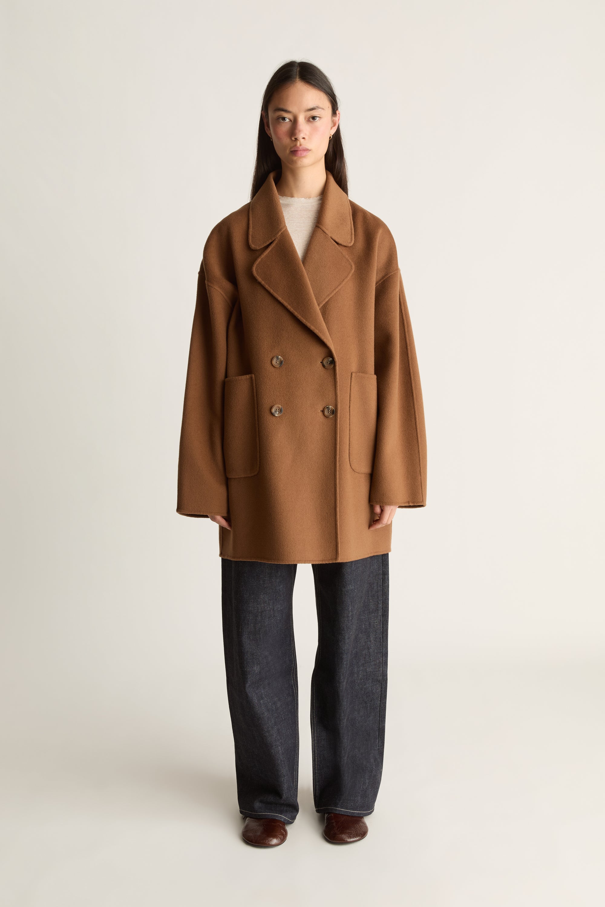 Florentine Cashmere Pea Coat