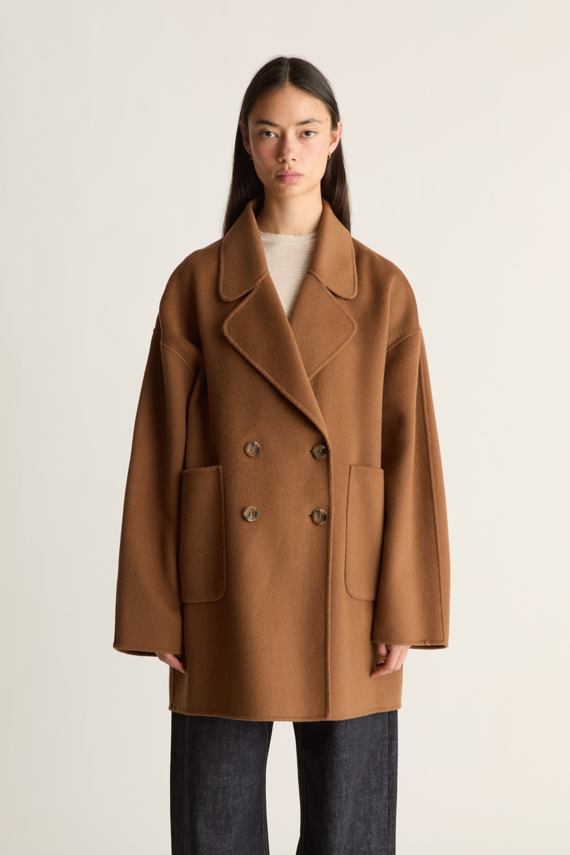 Florentine Cashmere Pea Coat