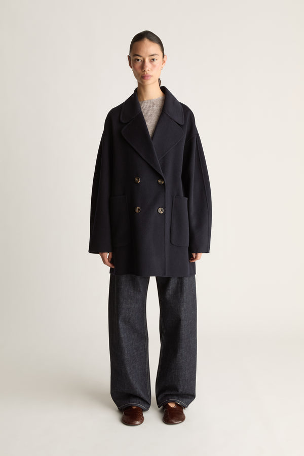 Florentine Cashmere Pea Coat