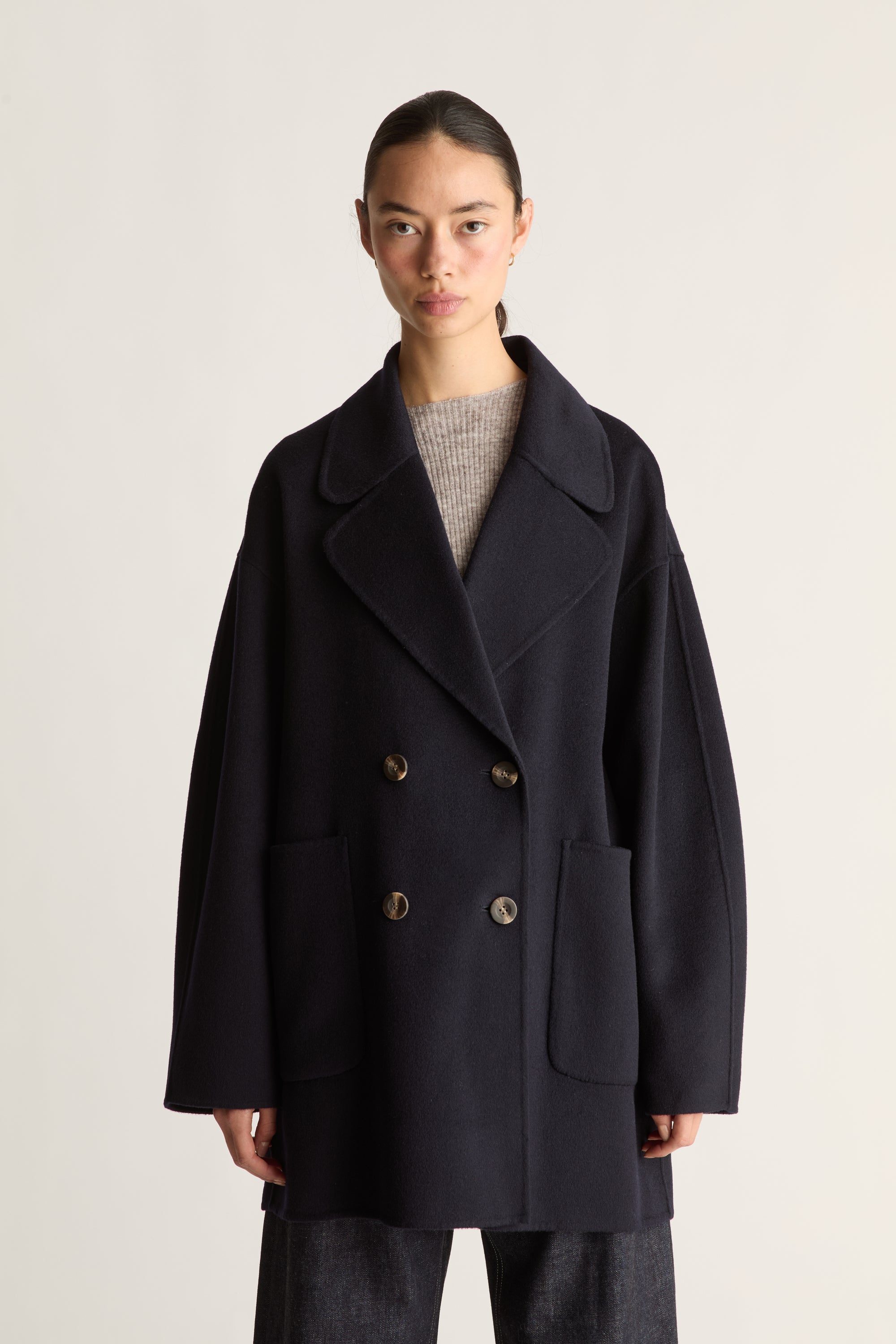 Florentine Cashmere Pea Coat