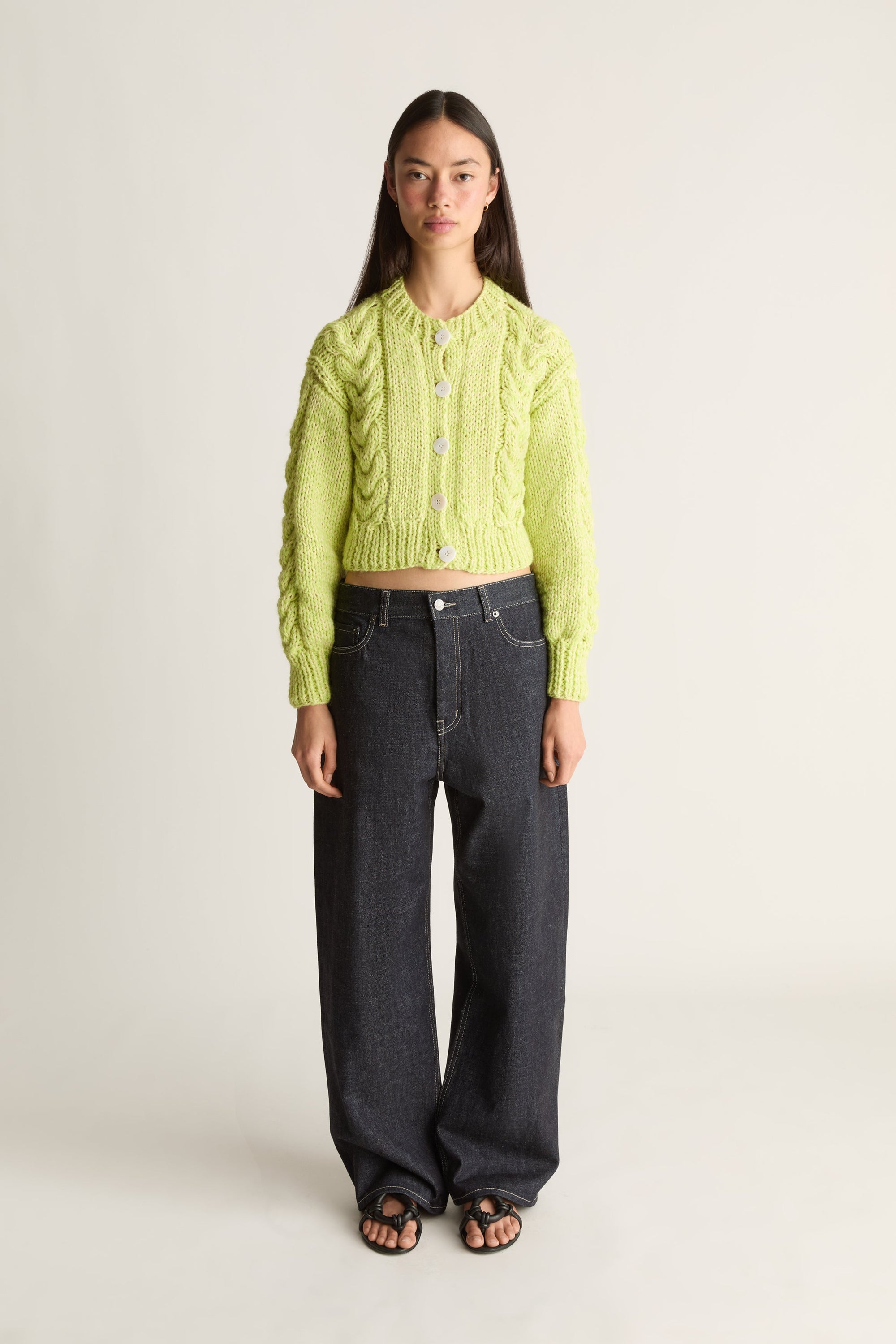 Frisson Hand Knit Cardigan