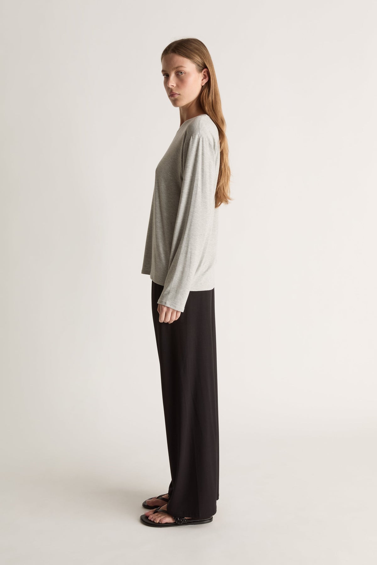 Relaxed Long Sleeve in Dove