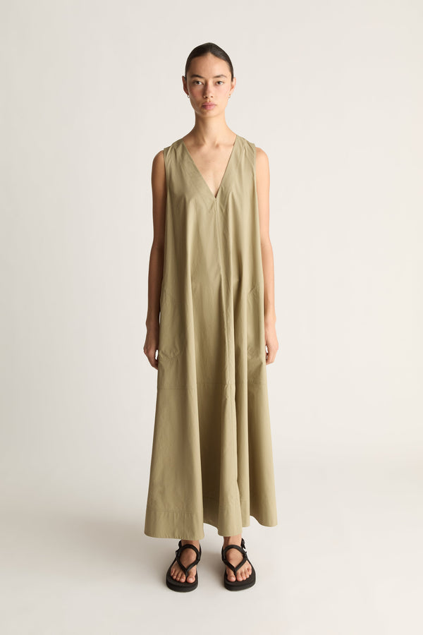 LM Poplin Apron Dress