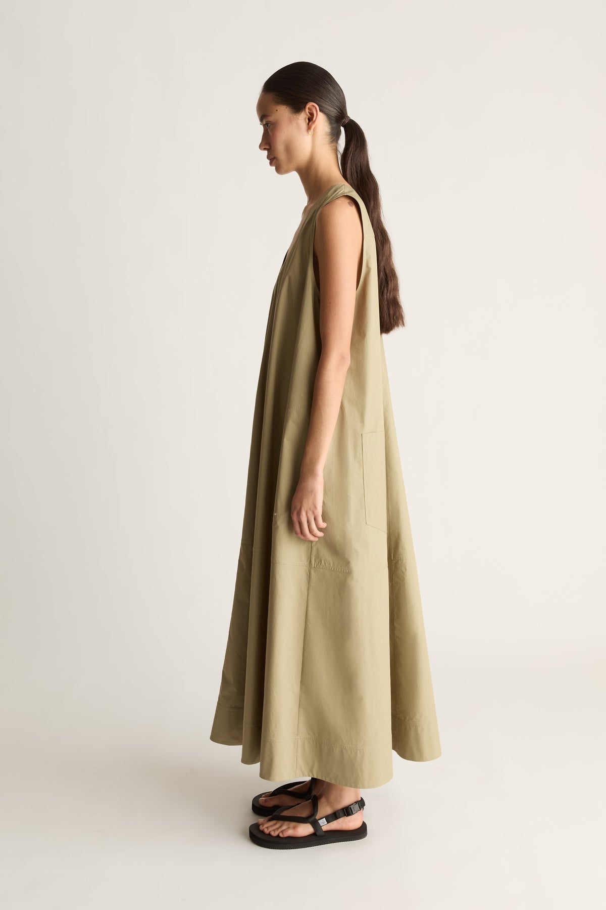 LM Poplin Apron Dress