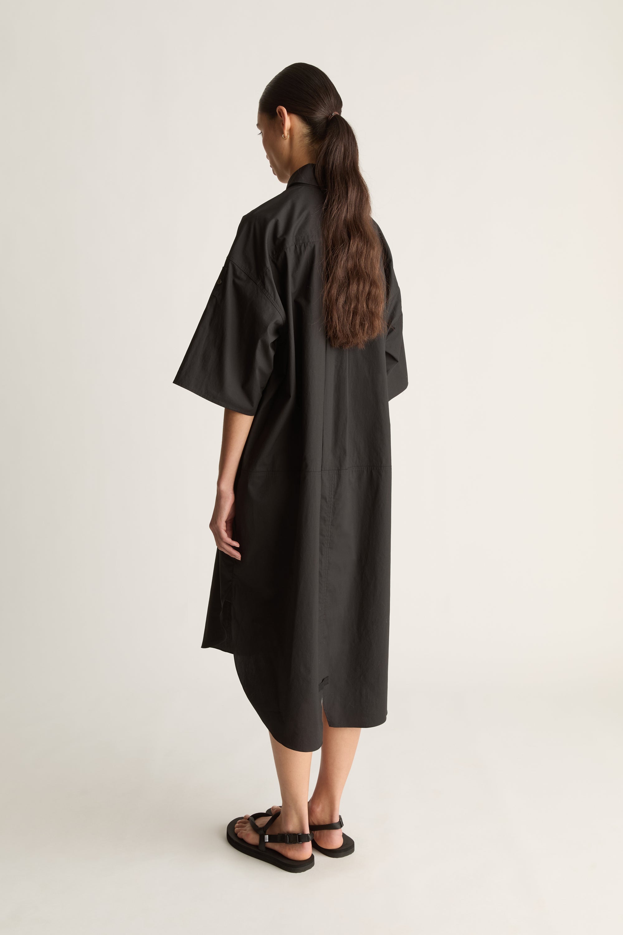 LM Poplin SS Shirt Dress