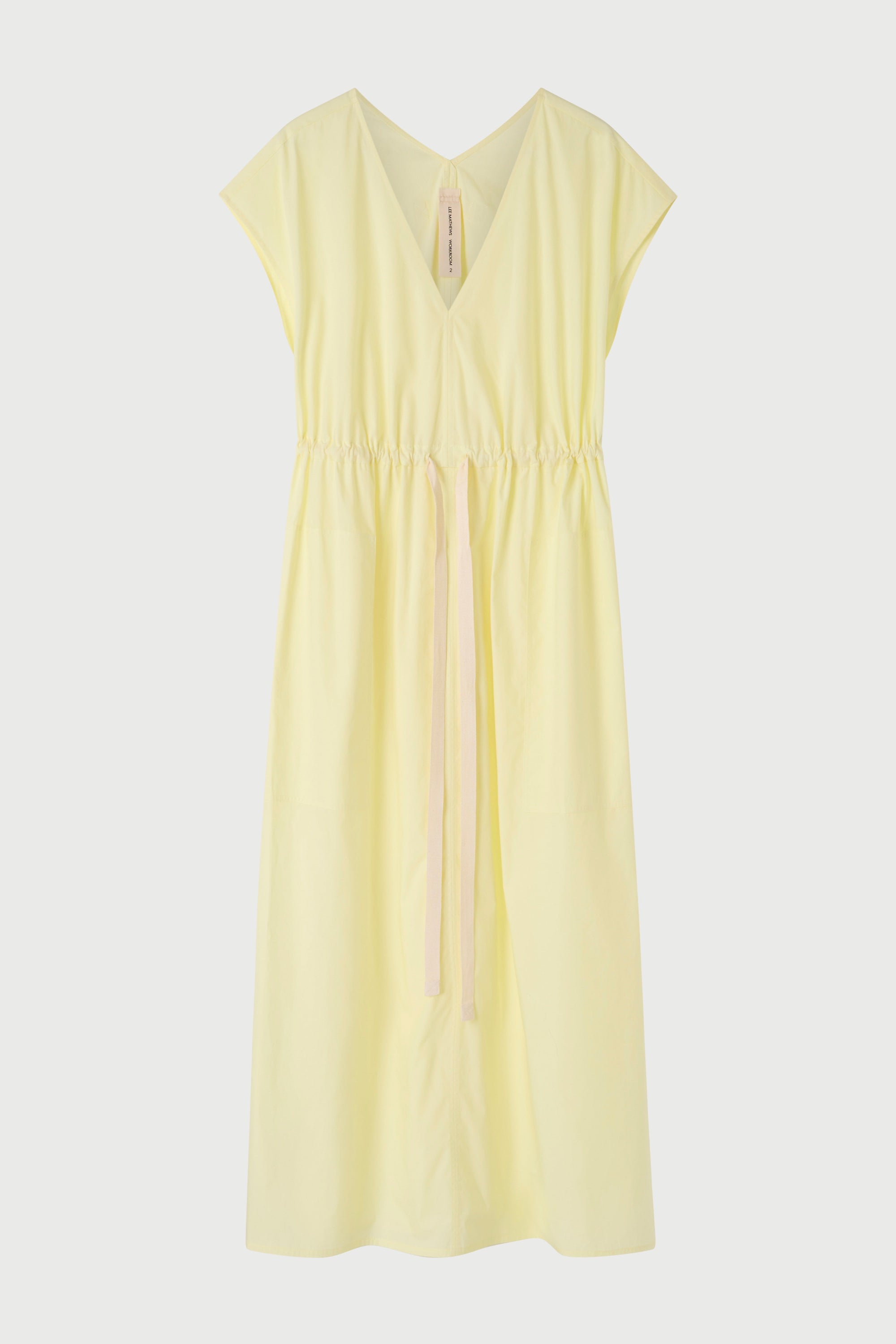 LM Poplin V Neck Dress
