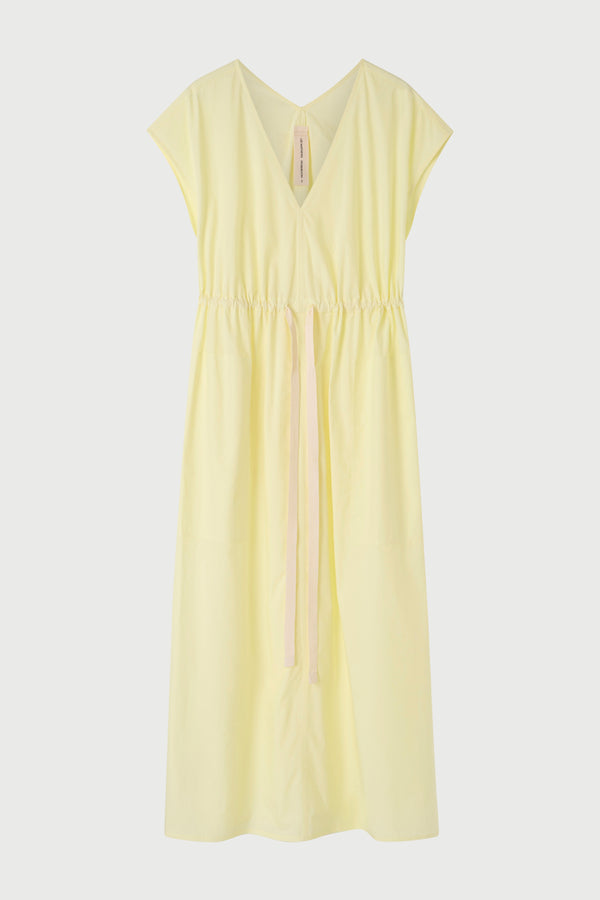 LM Poplin V Neck Dress