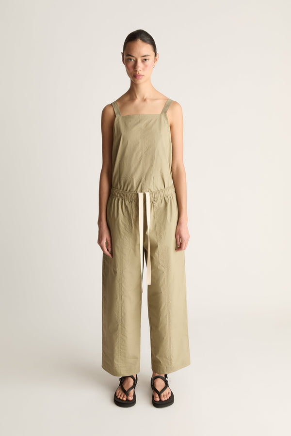 LM Poplin Wide Leg Pant