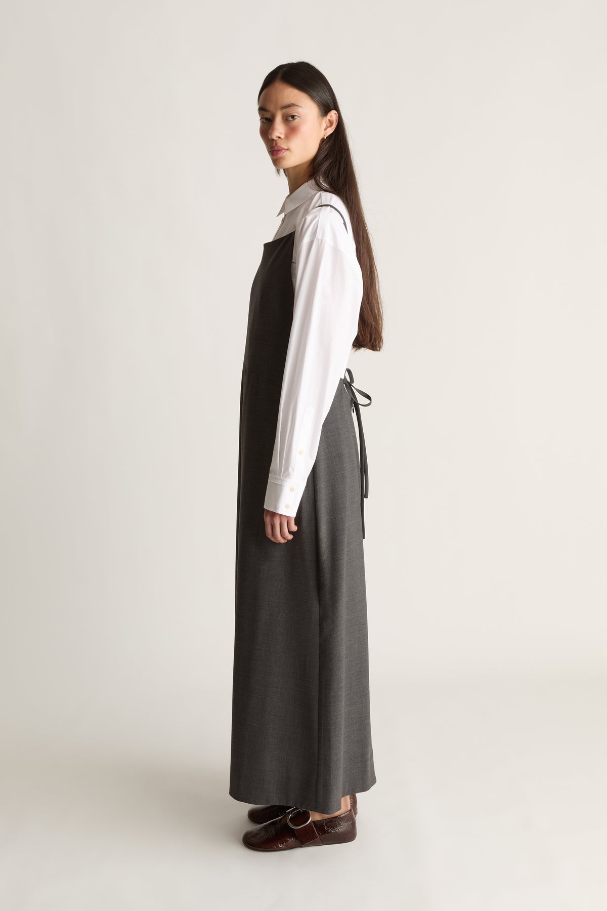 Myles Wool Apron Dress