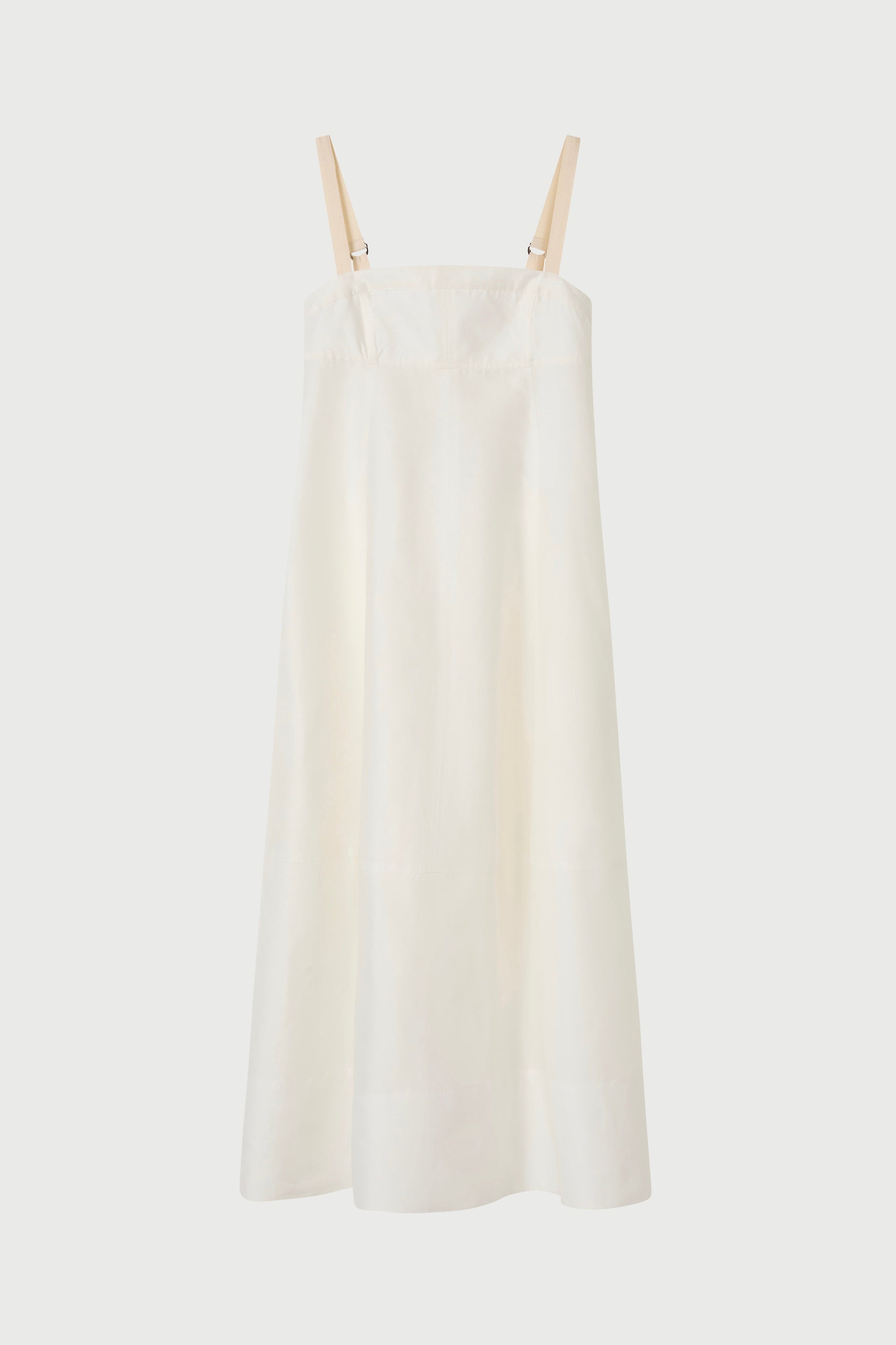 White dress on a white background