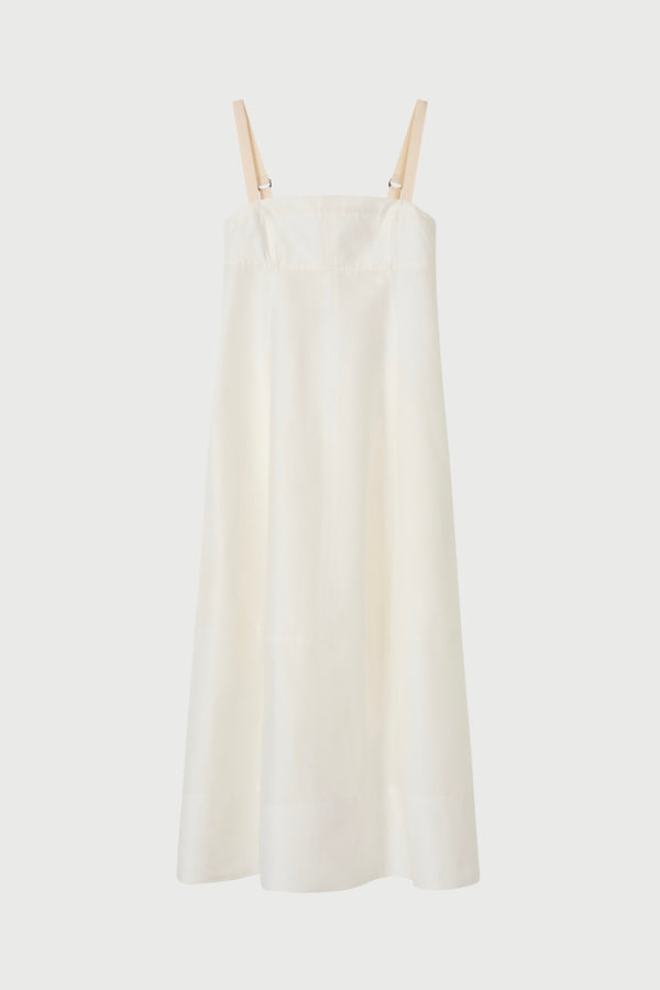 White dress on a white background