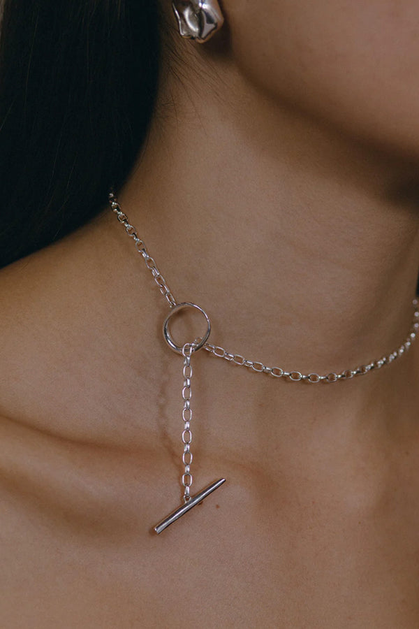 Faris Anka Lariat Necklace